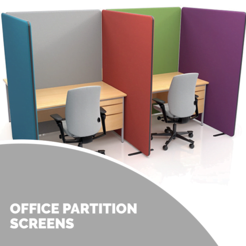 Office partition shields