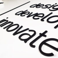 MST Systems Acrylic Letters