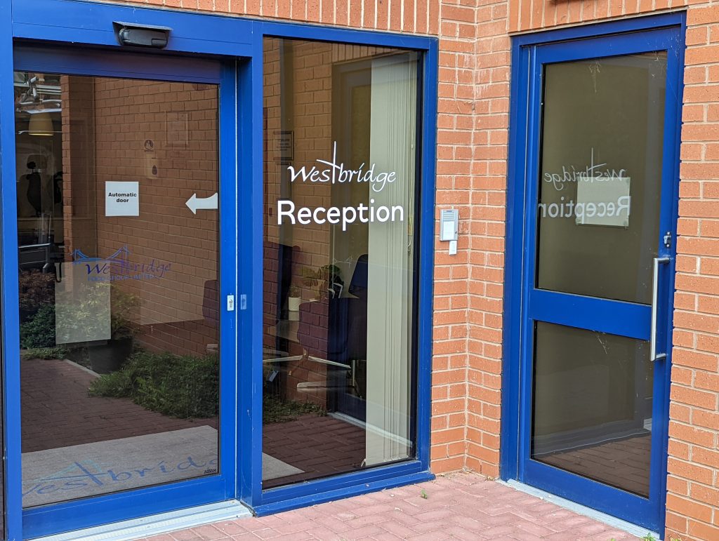 westbridge window lettering2