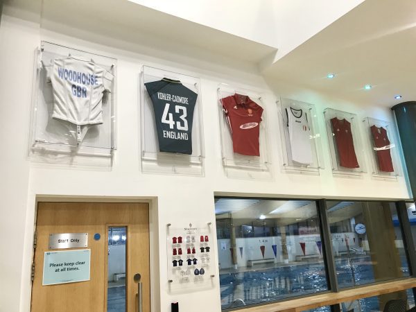 Malvern College Sports shirt display