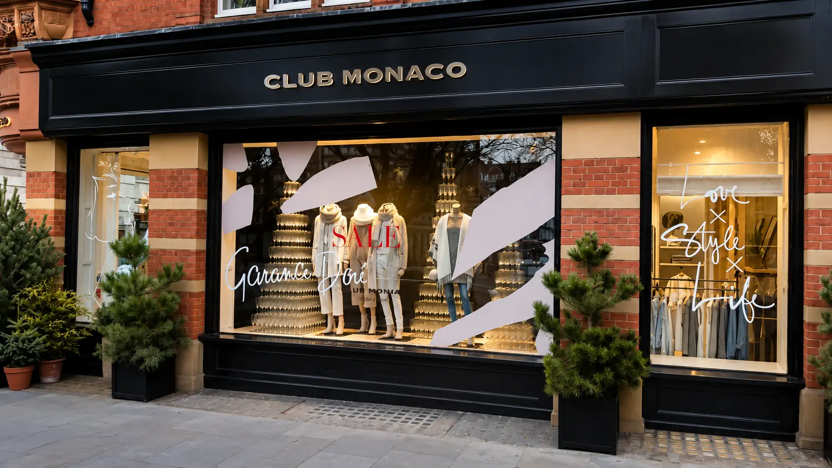 Club Monaco_Retail_Shop Front