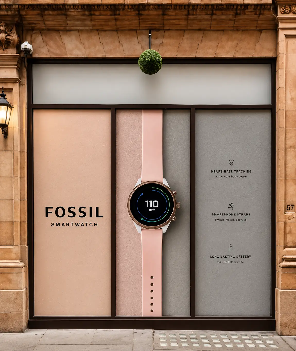 Fossil_retail_window graphics_shop front