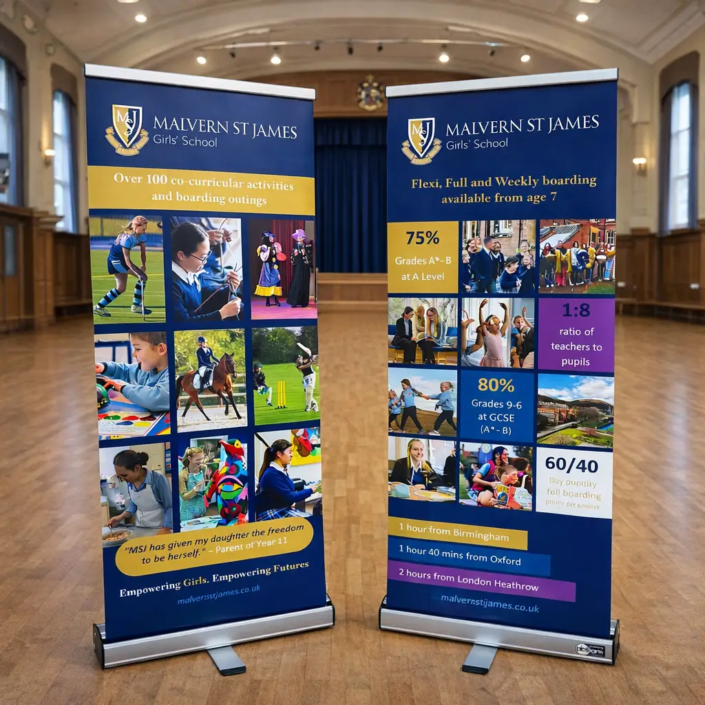 Malvern St James_Education_Expo_Roller Banner