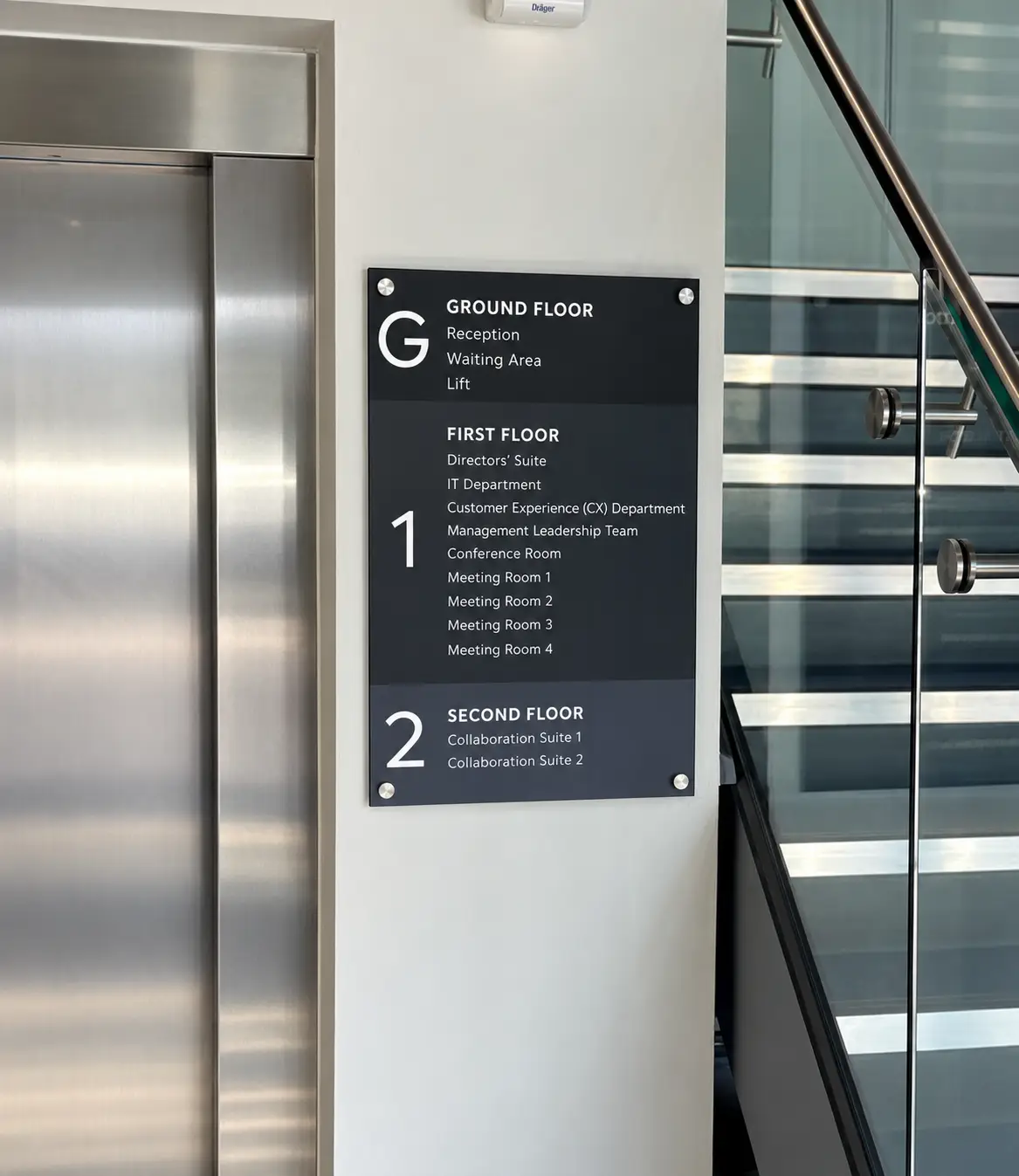 Mitek_Manufacturing_Interior wayfinding