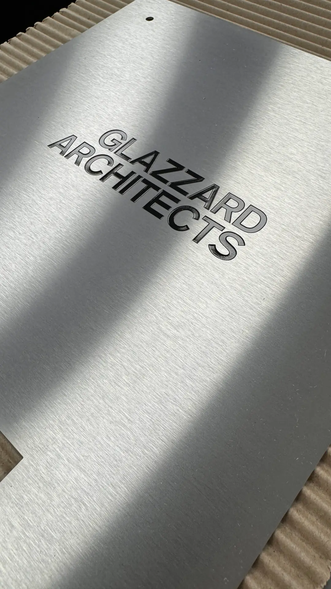 glazzard architects stainless steel