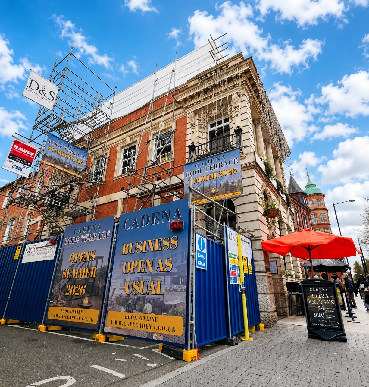 hoarding boards-hospitality-worcester-pbsigns