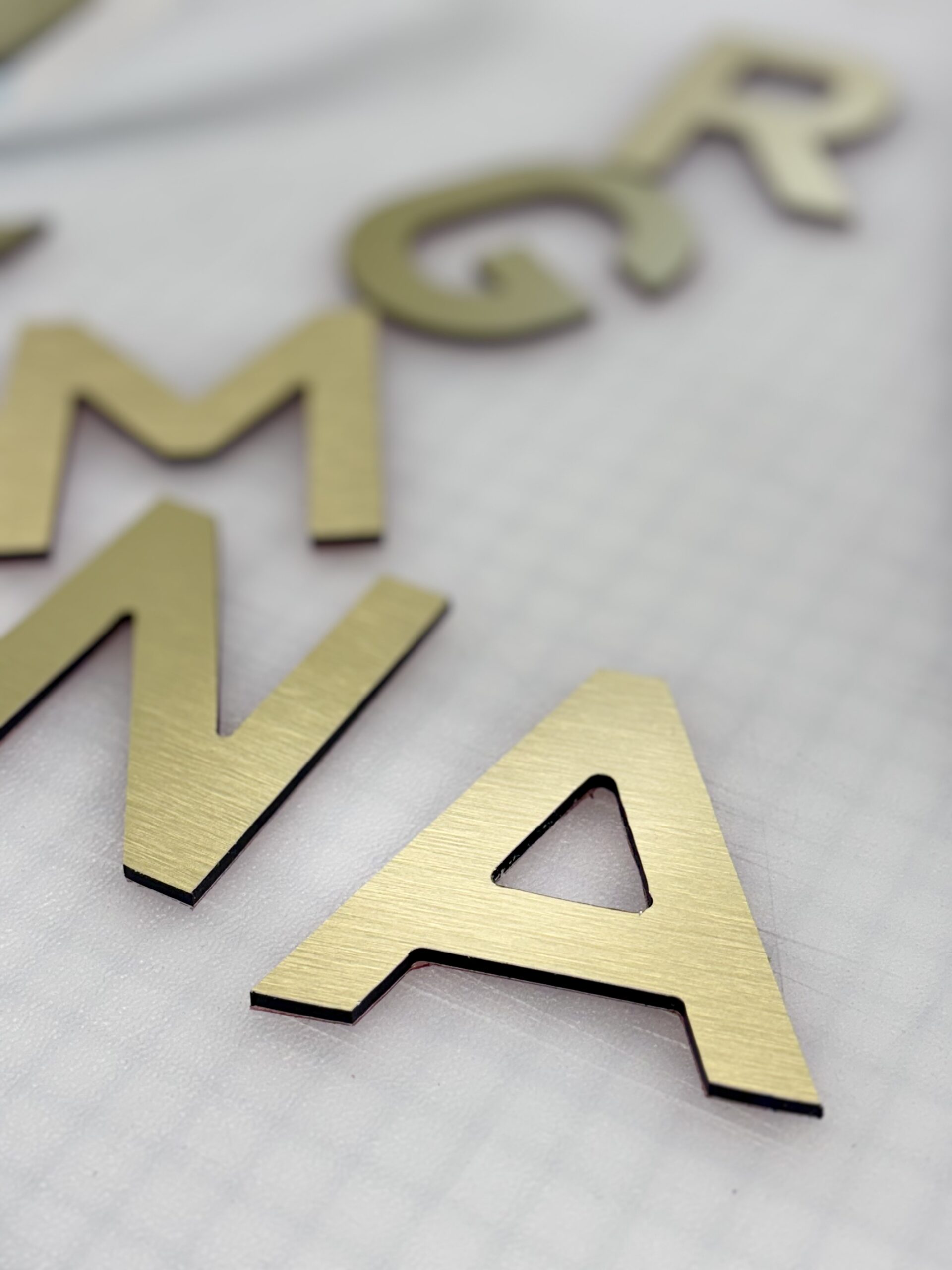 morgan lettering