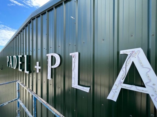 Padel Play Sport Iluminated Letters4
