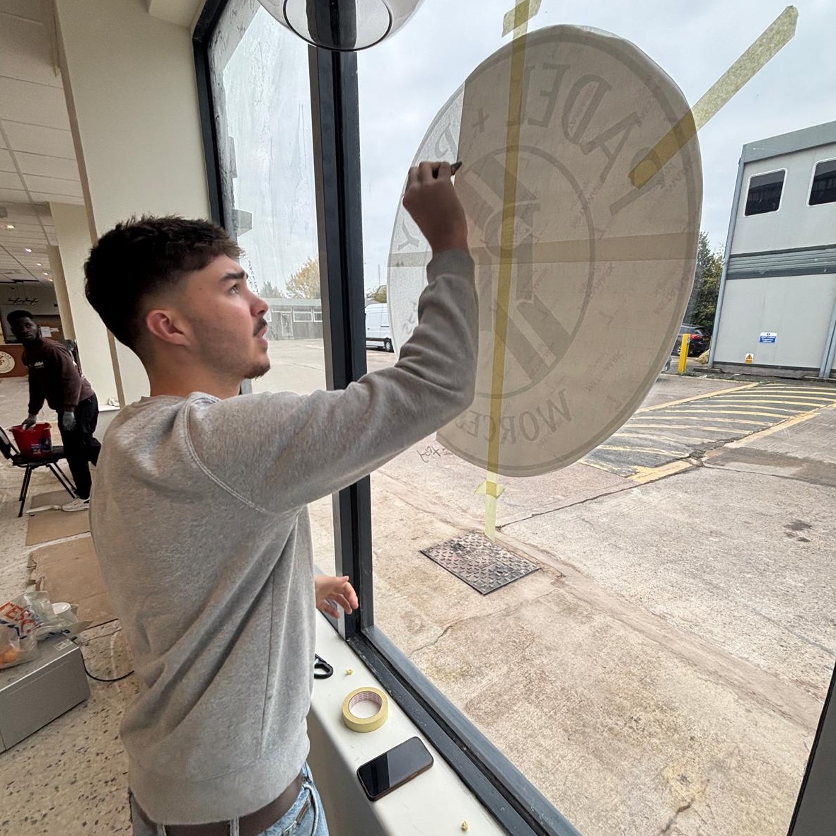 Padel & Play_Sport_Window Graphics