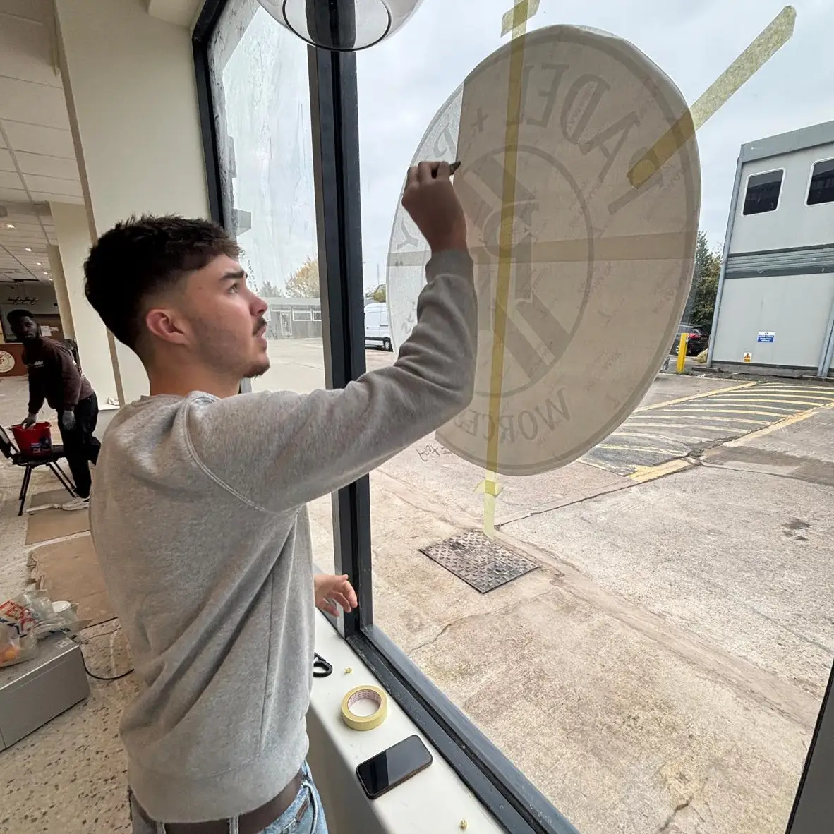 Padel & Play_Sport_Window Graphics