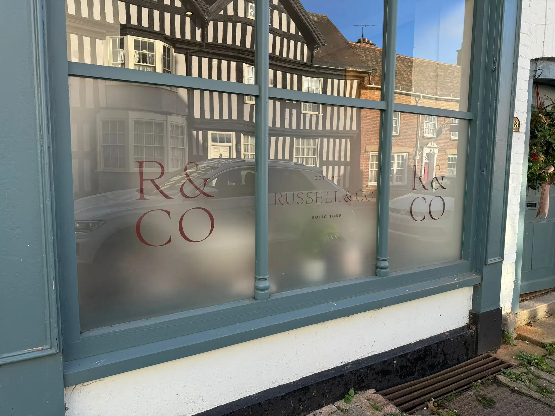 Russel & co_retail_window graphics