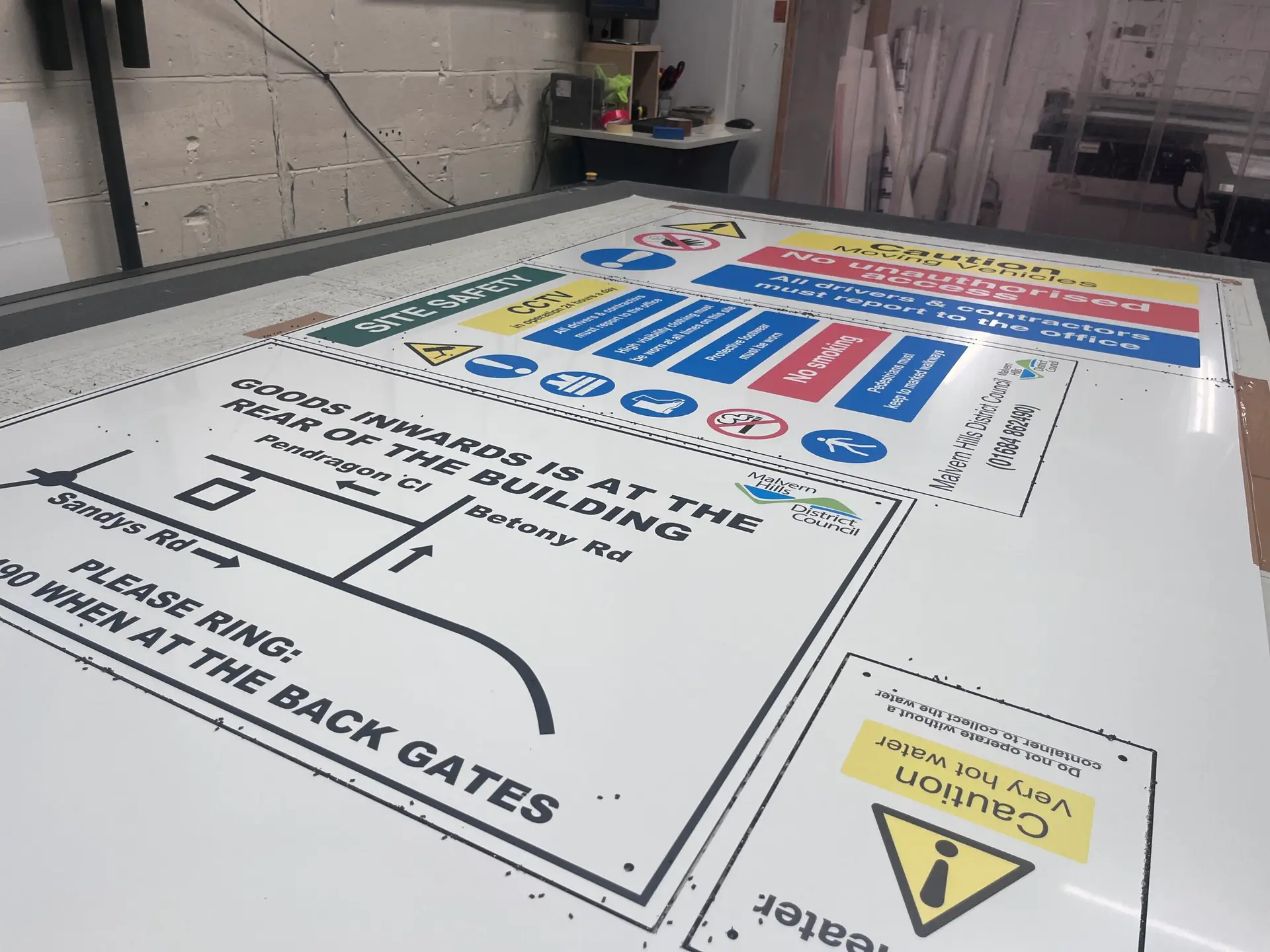 Safety signage