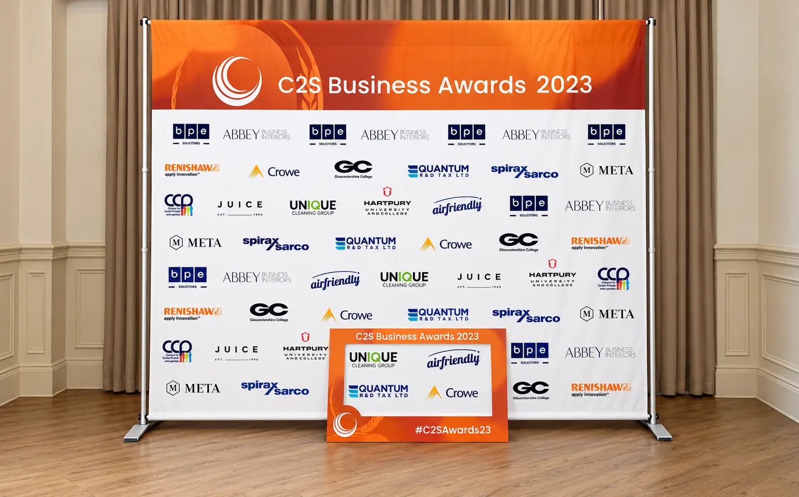 C2S Business Awards 2023 Backdrop