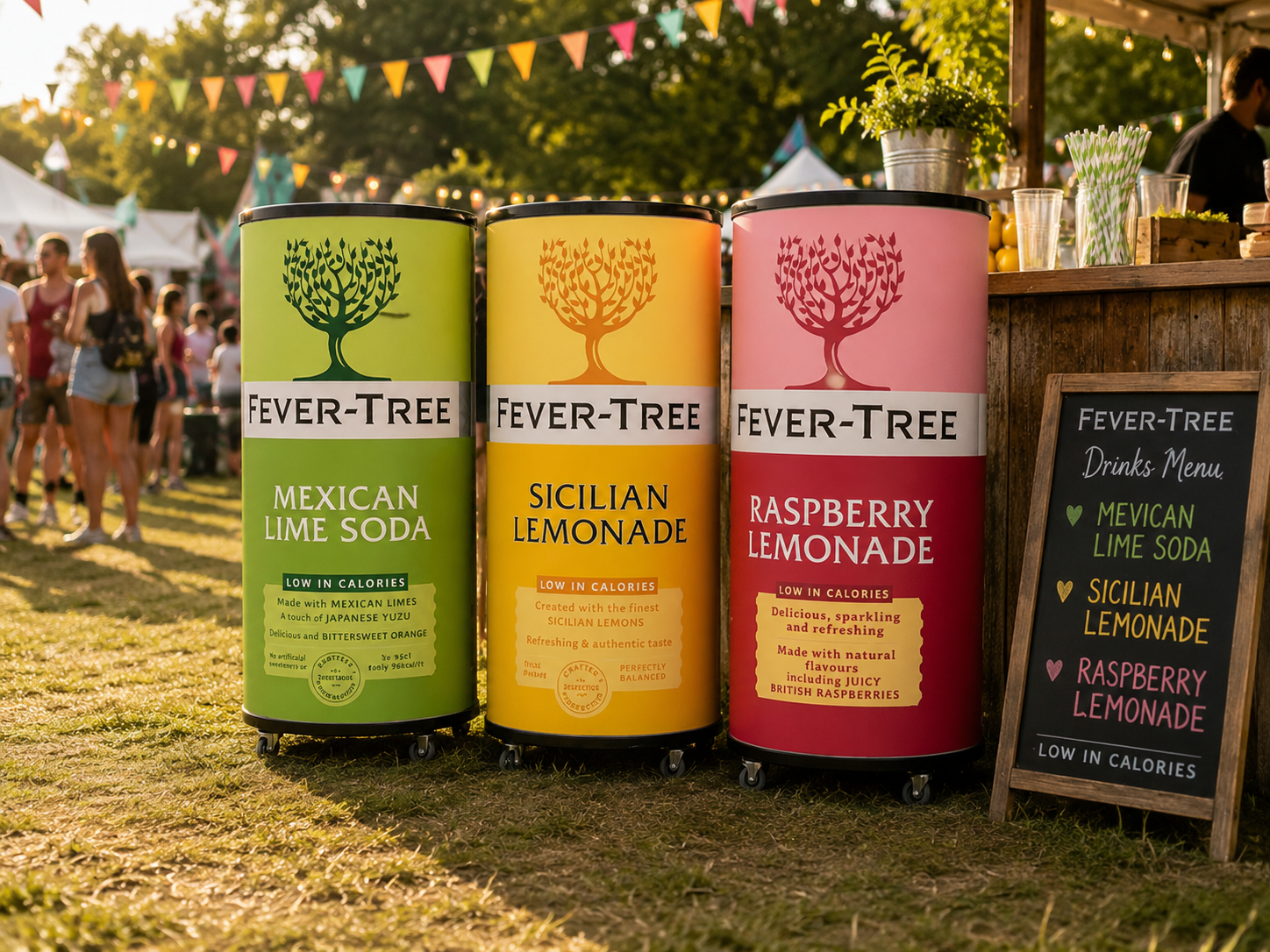 Fevertree_Tinandglass_Cocktail vinyl wrap fridges